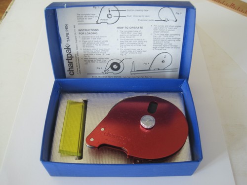 Chartpak tape pen - tape, metal