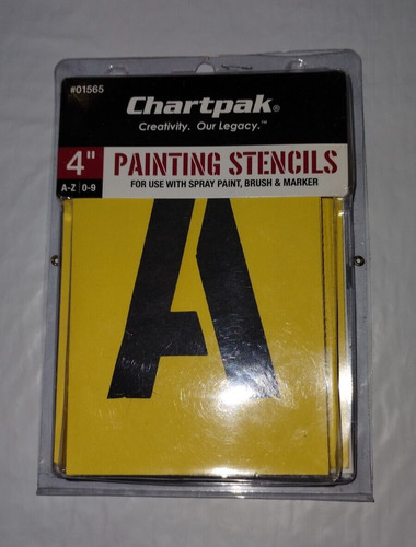 Chartpak painting stencil set - stencil,
